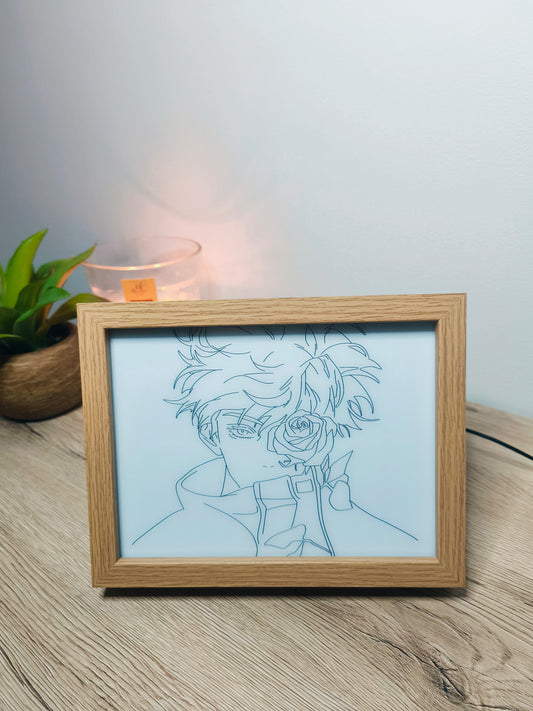 Cadre Lumineux LED - GOJO ROSE