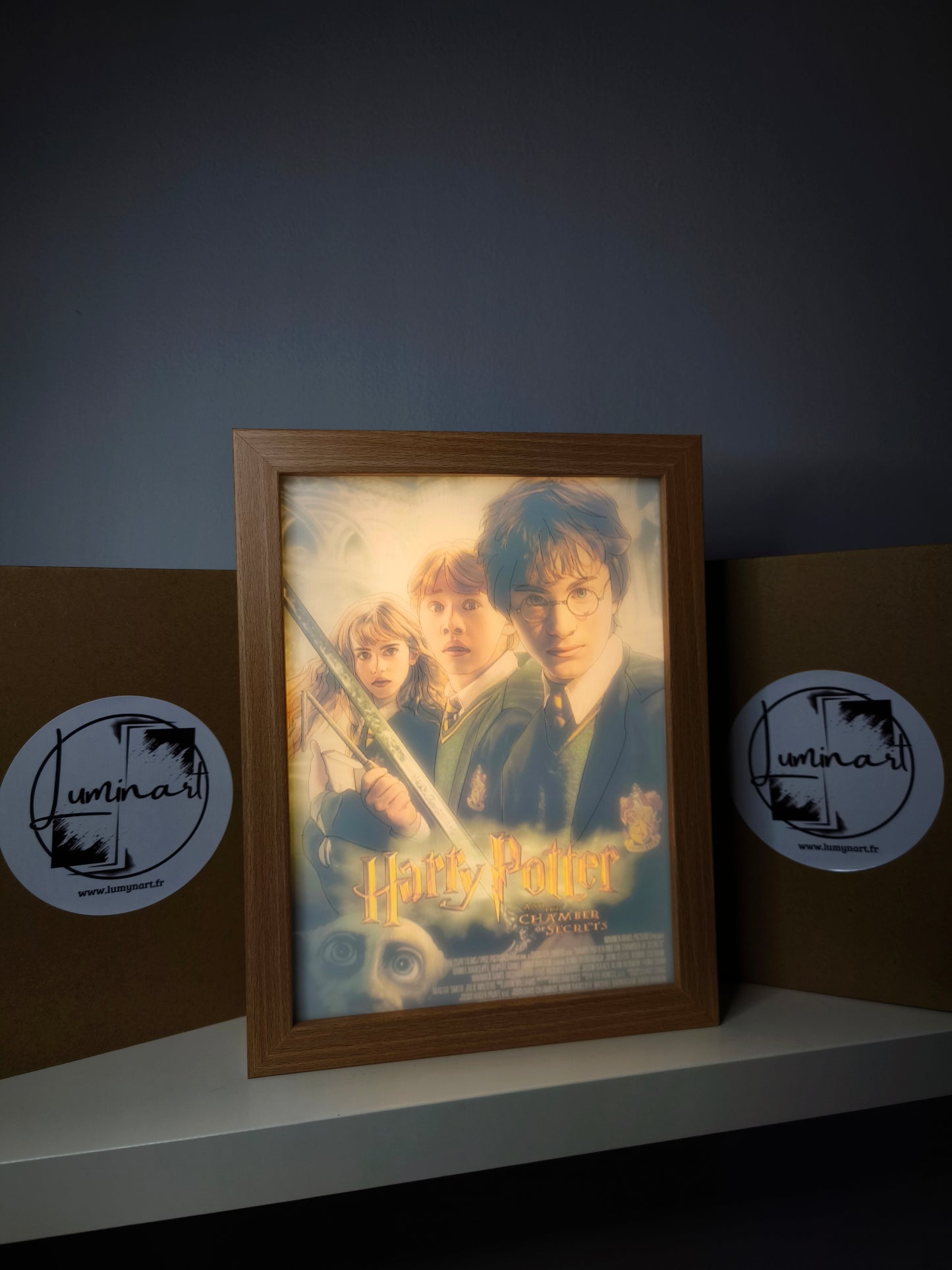 Cadre Lumineux LED - Harry Potter