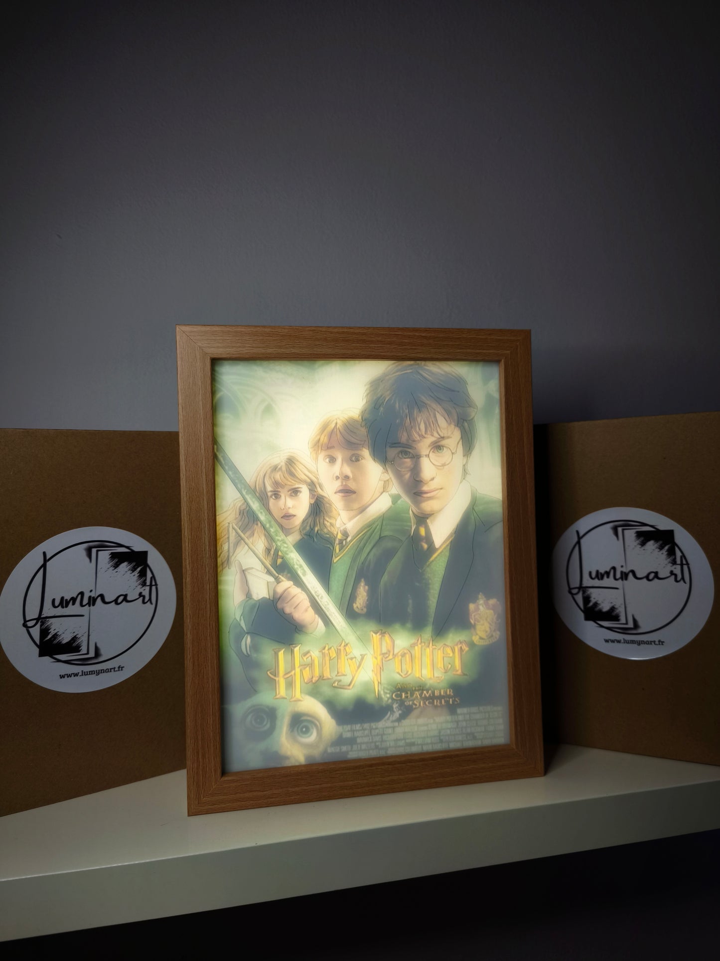 Cadre Lumineux LED - Harry Potter