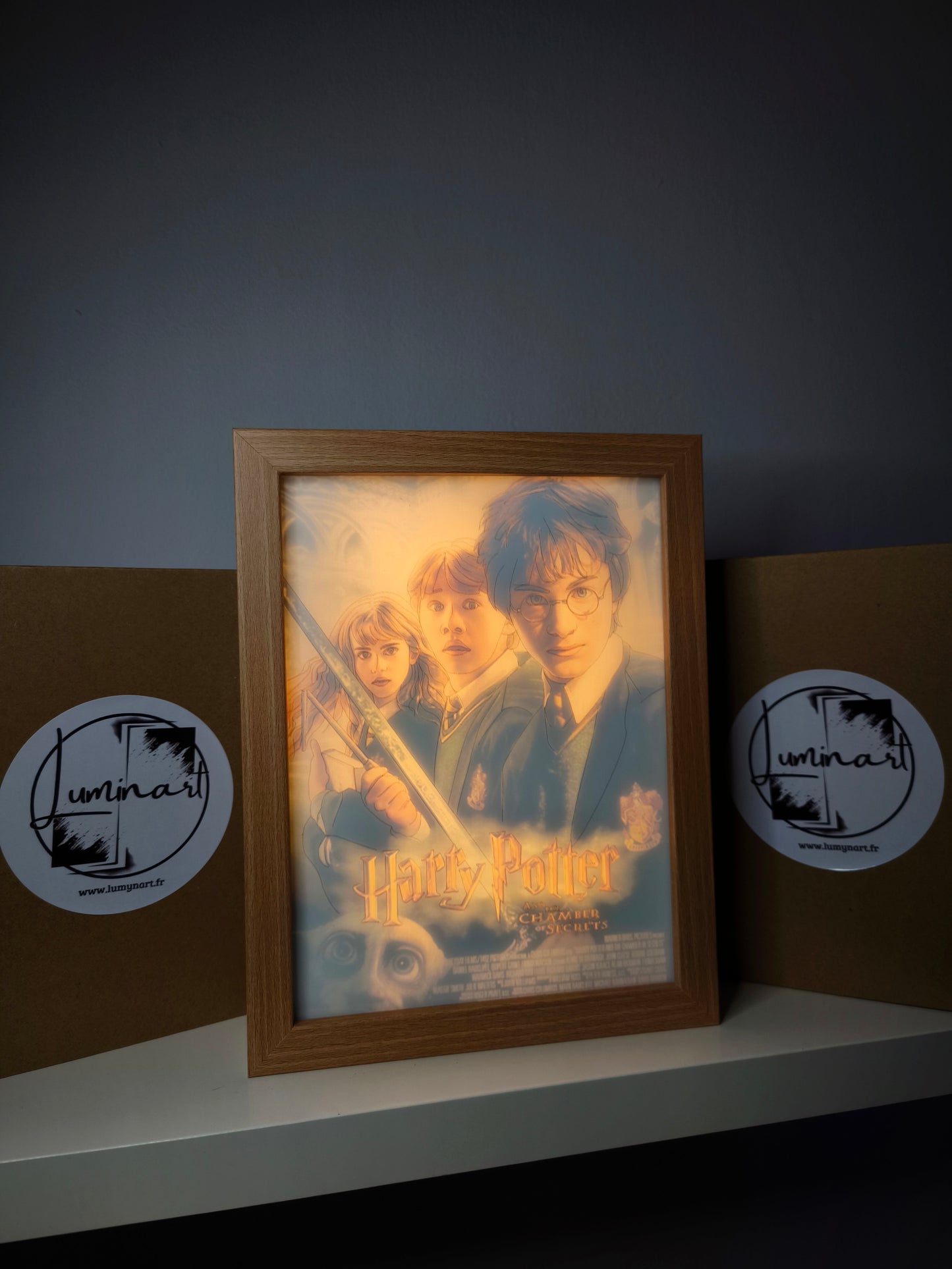 Cadre Lumineux LED - Harry Potter