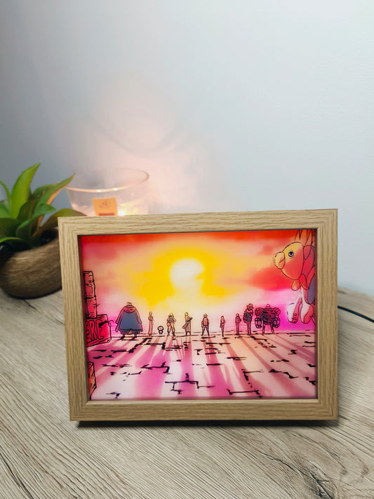 Cadre Lumineux LED EQUIPAGE LUFFY